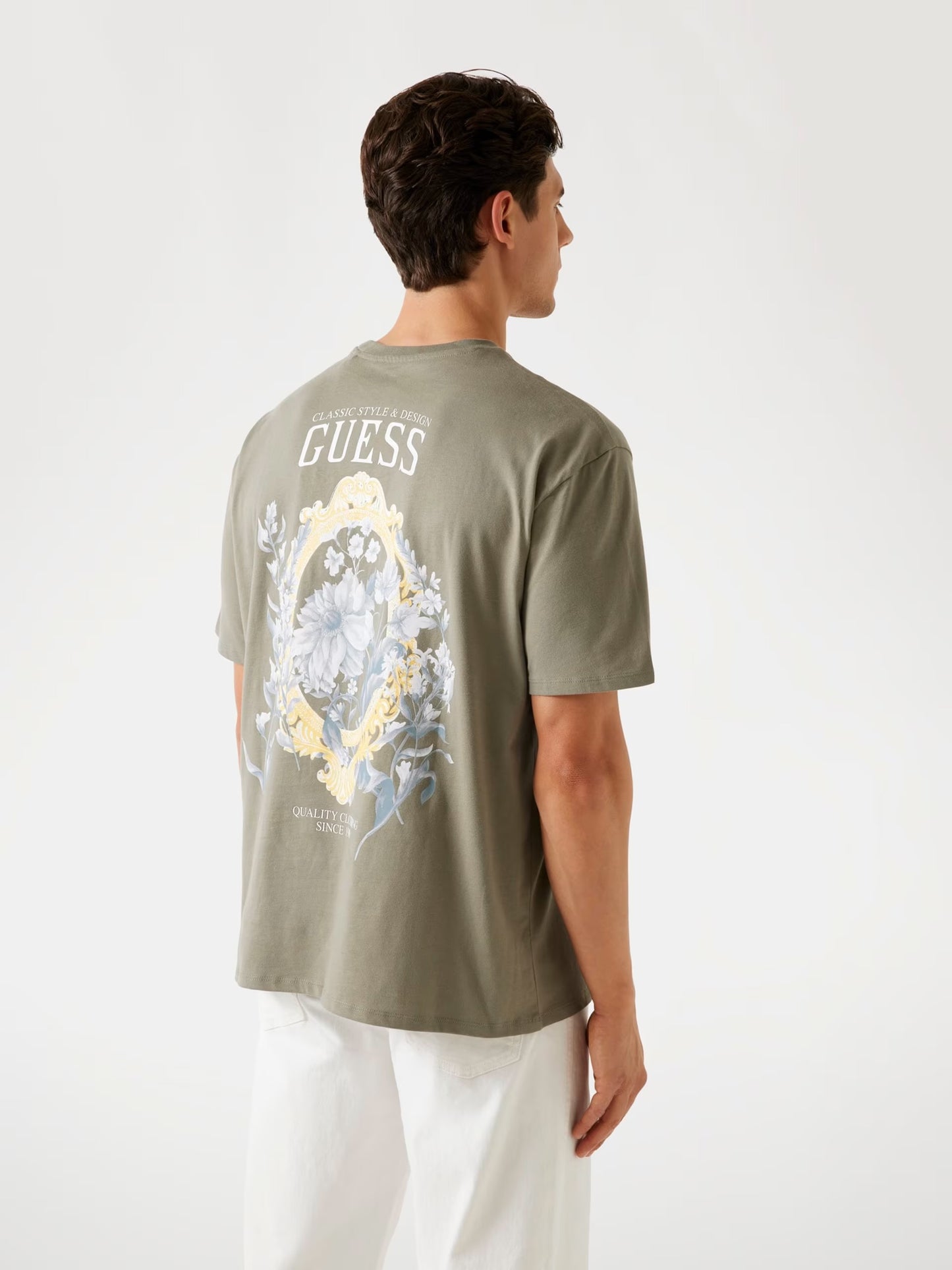 Embroidered Logo T-Shirt - Olive Green