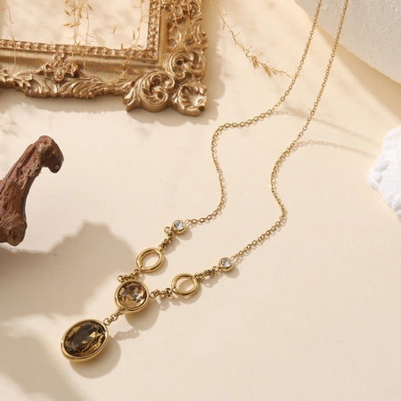 Corrine Necklace - Champagne