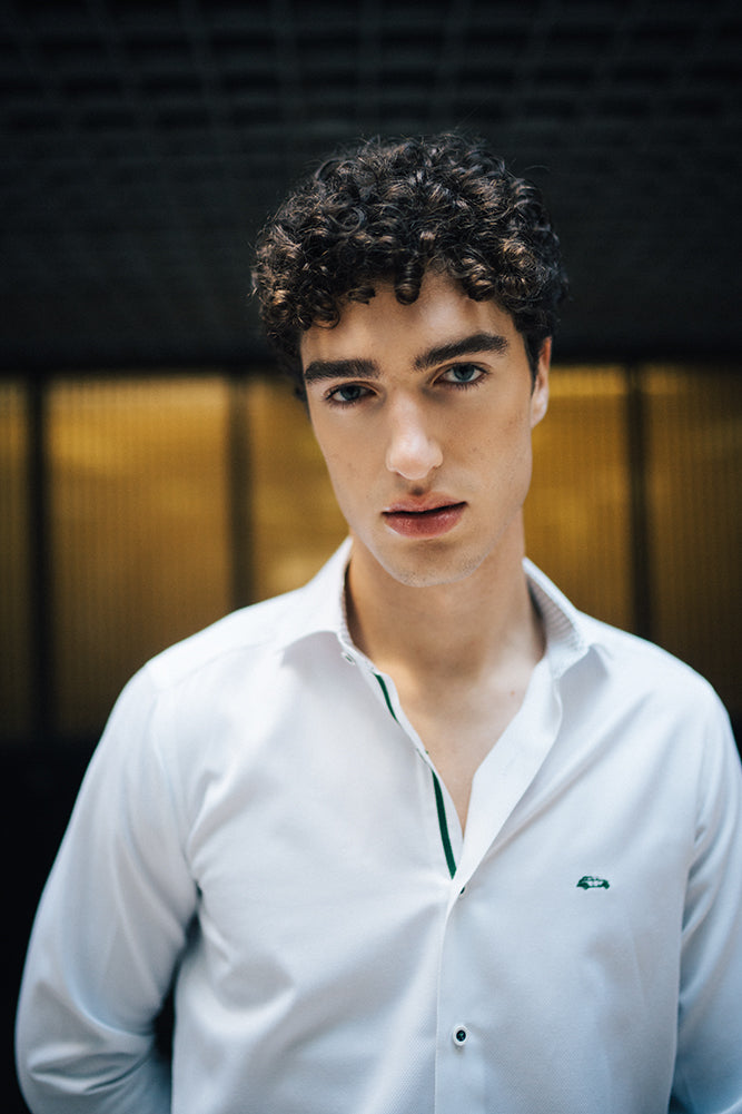 Dario Beltran 'Agramo' LS Shirt - White
