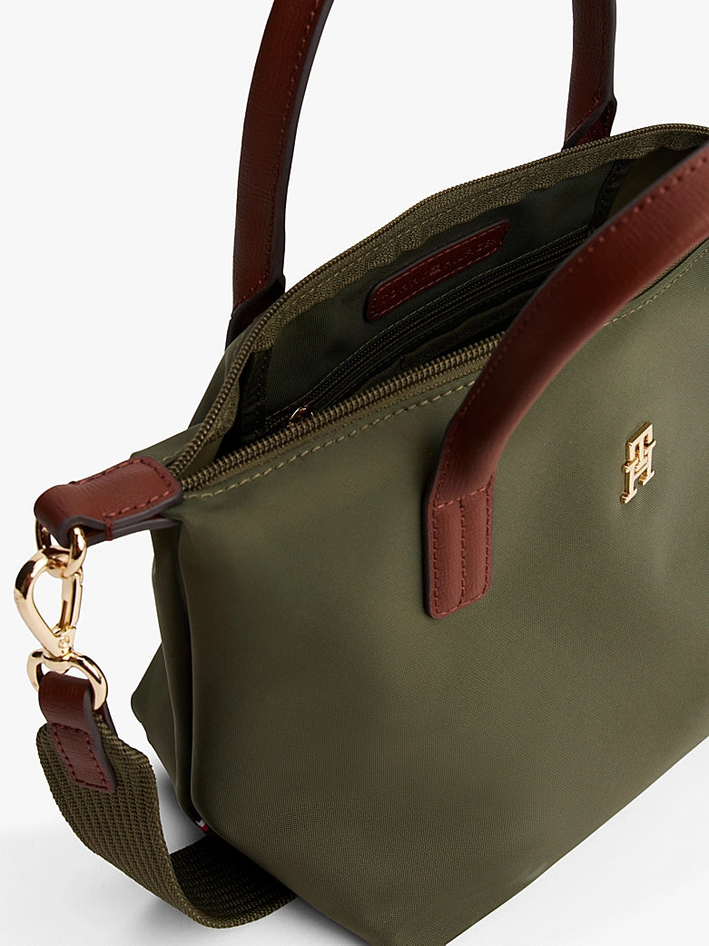 Webbing Crossbody Tote Bag - Huntsman Green