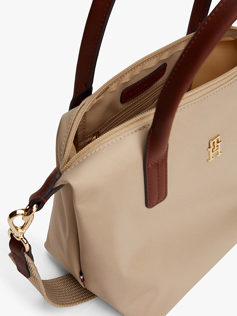 Webbing Crossbody Tote Bag - Sandalwood