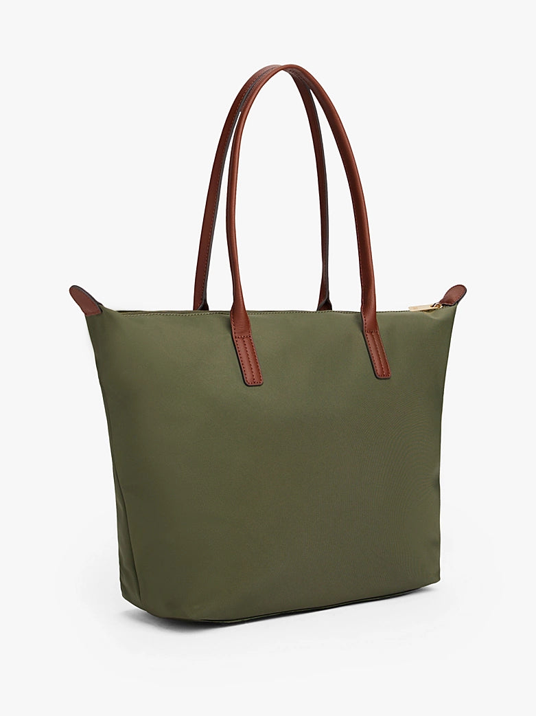 TH Monogram Tote Bag - Huntsman Green