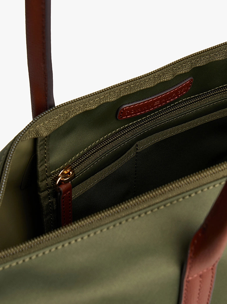 TH Monogram Tote Bag - Huntsman Green
