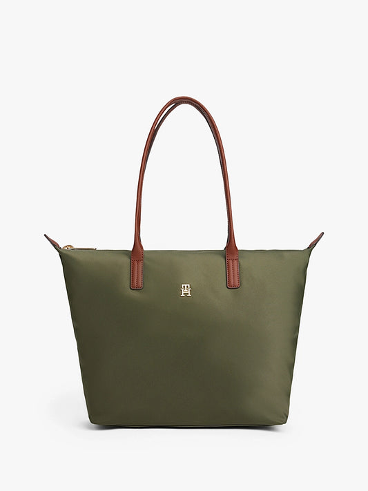 TH Monogram Tote Bag - Huntsman Green