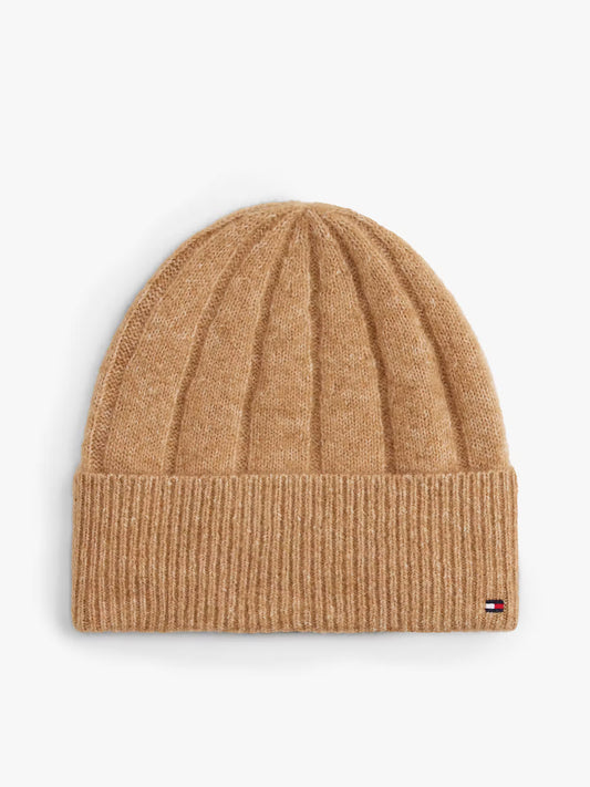 TH Flag Fluffy Beanie - Safari Canvas