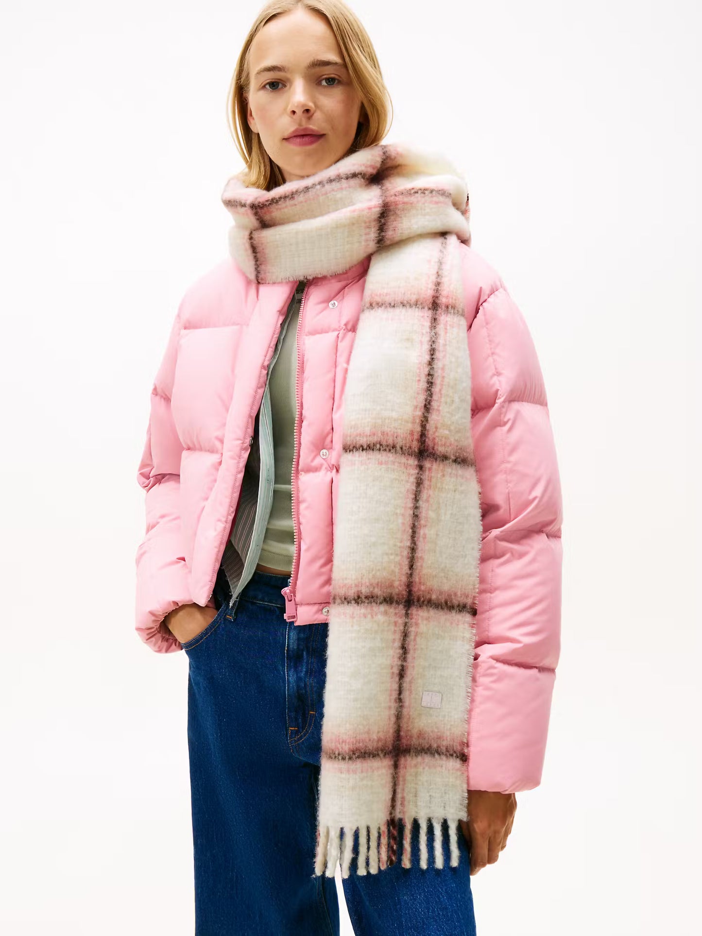 TJW Heritage Check Scarf