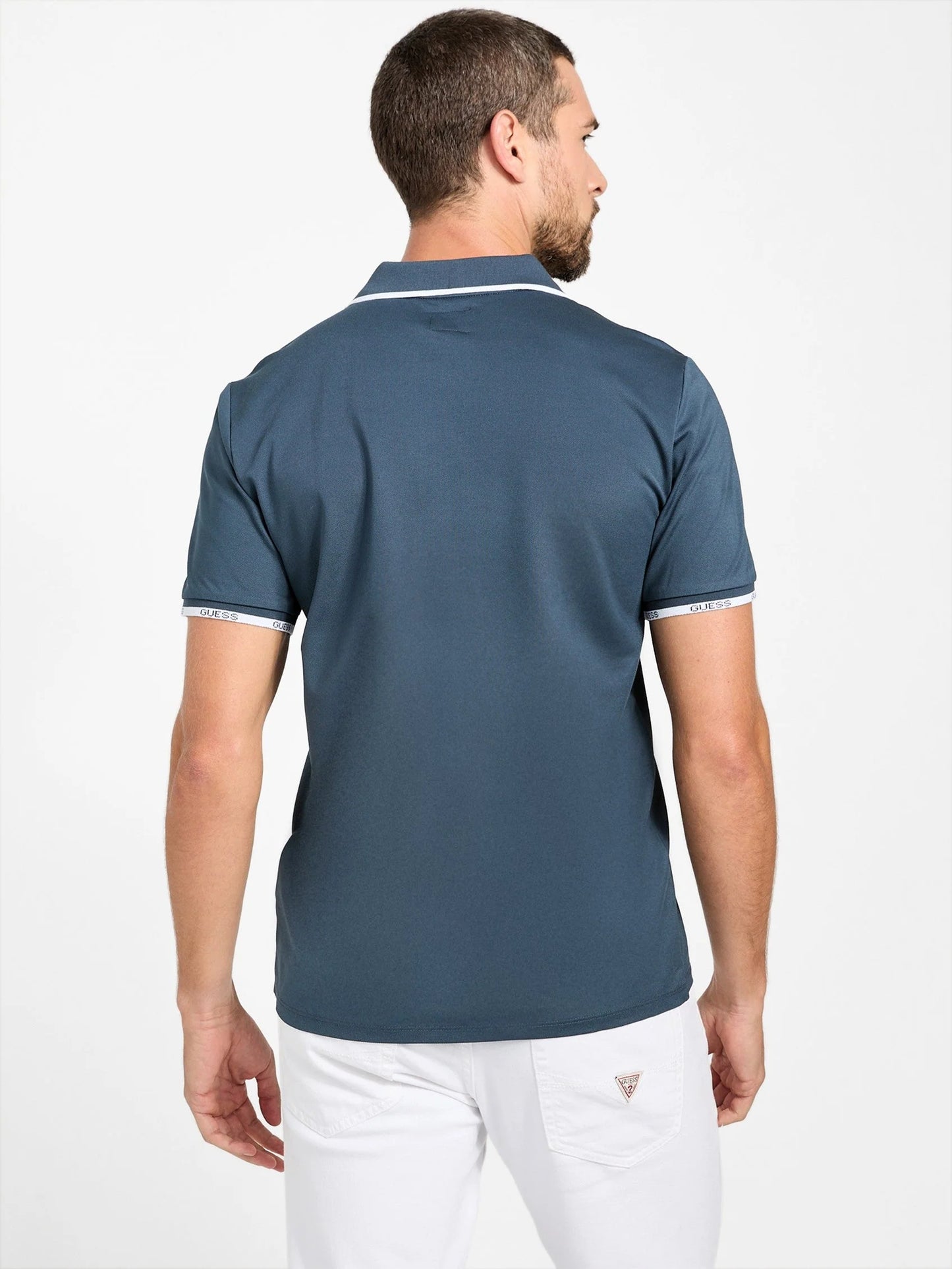 Pique Polo Shirt - Aqua