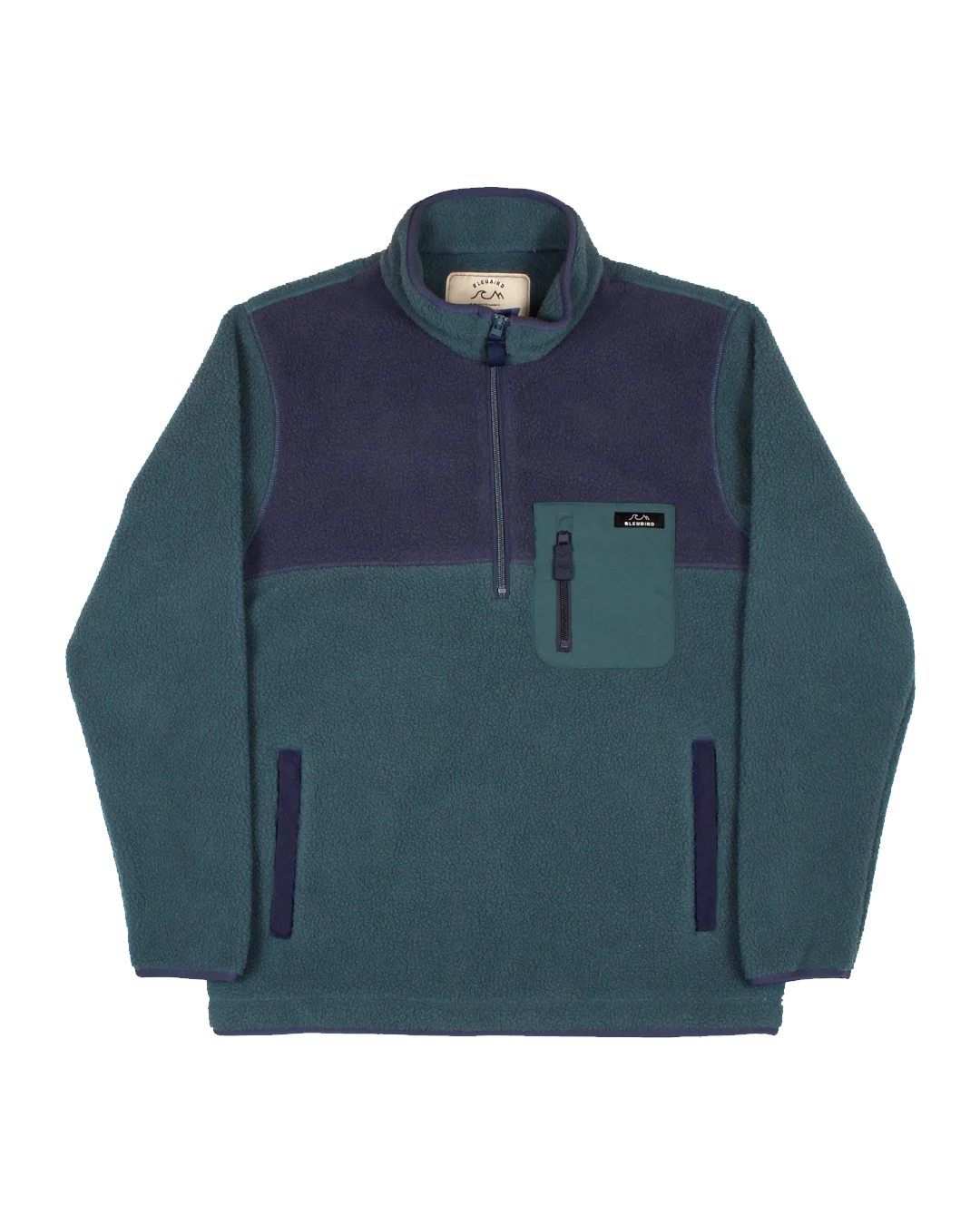 Polar 1/4 Zip Fleece - Teal