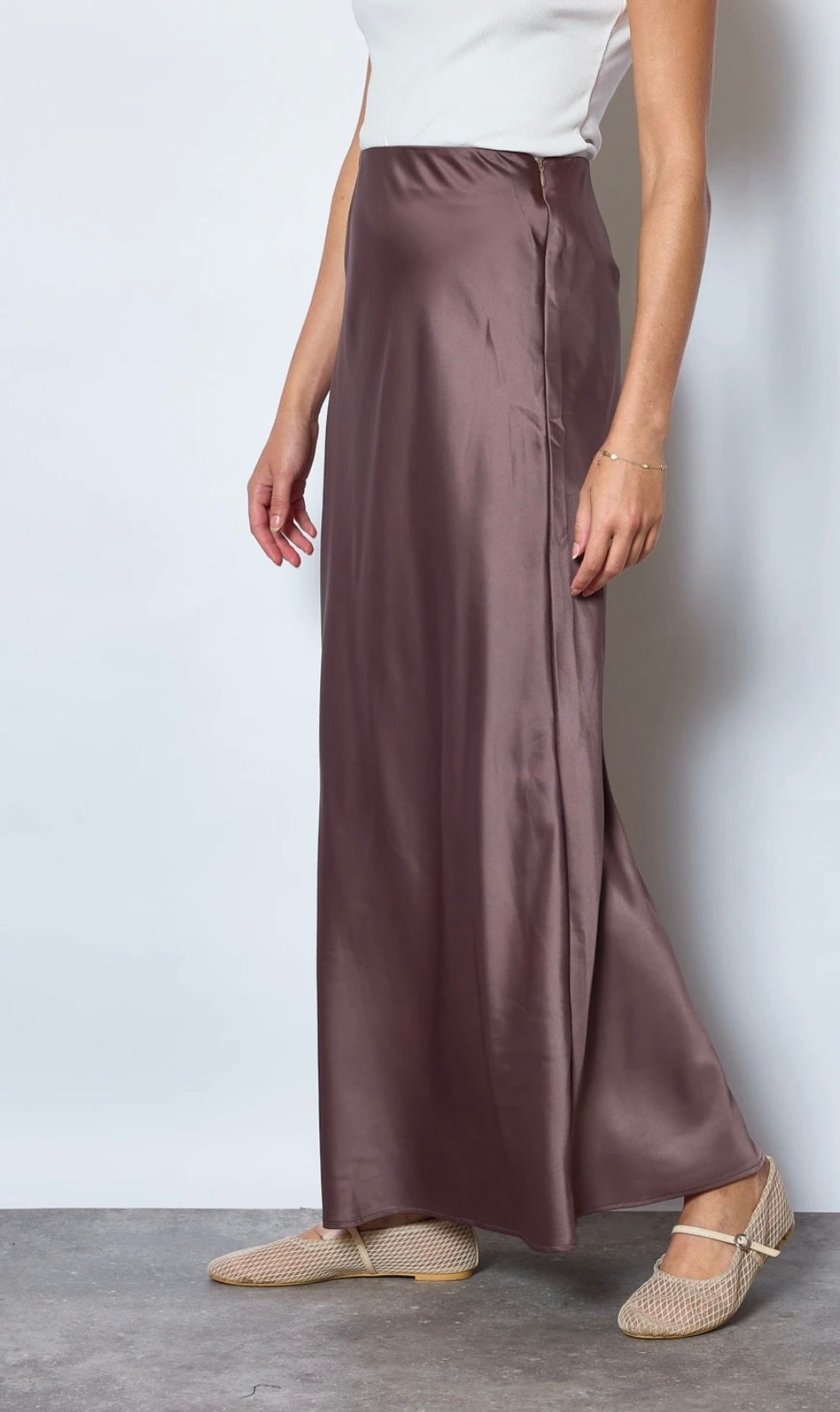 Evie Skirt - Taupe