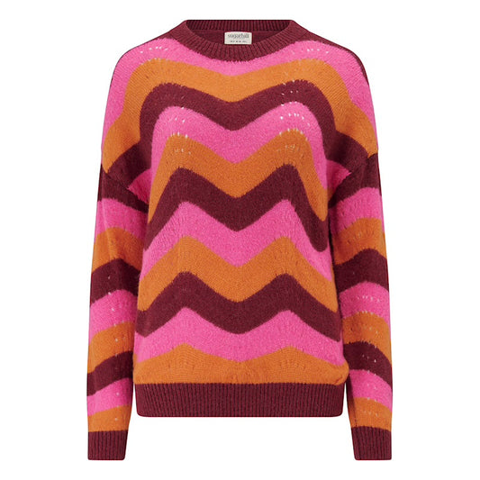 Evaline Jumper - Multi, Berry Waves