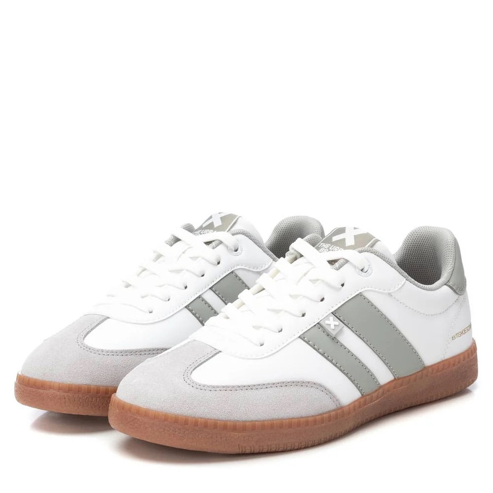 XTI Double Stripe Trainer - Khaki 143485