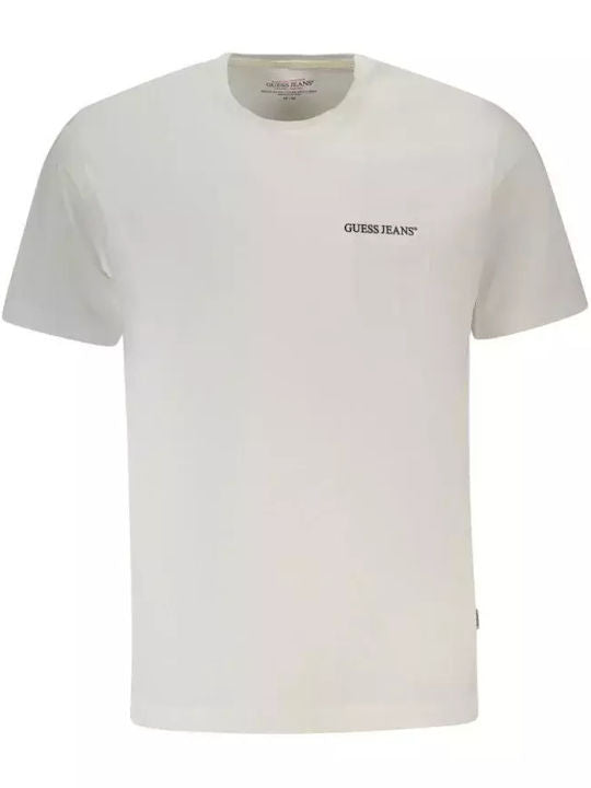 Regular Linear Logo T-Shirt - White