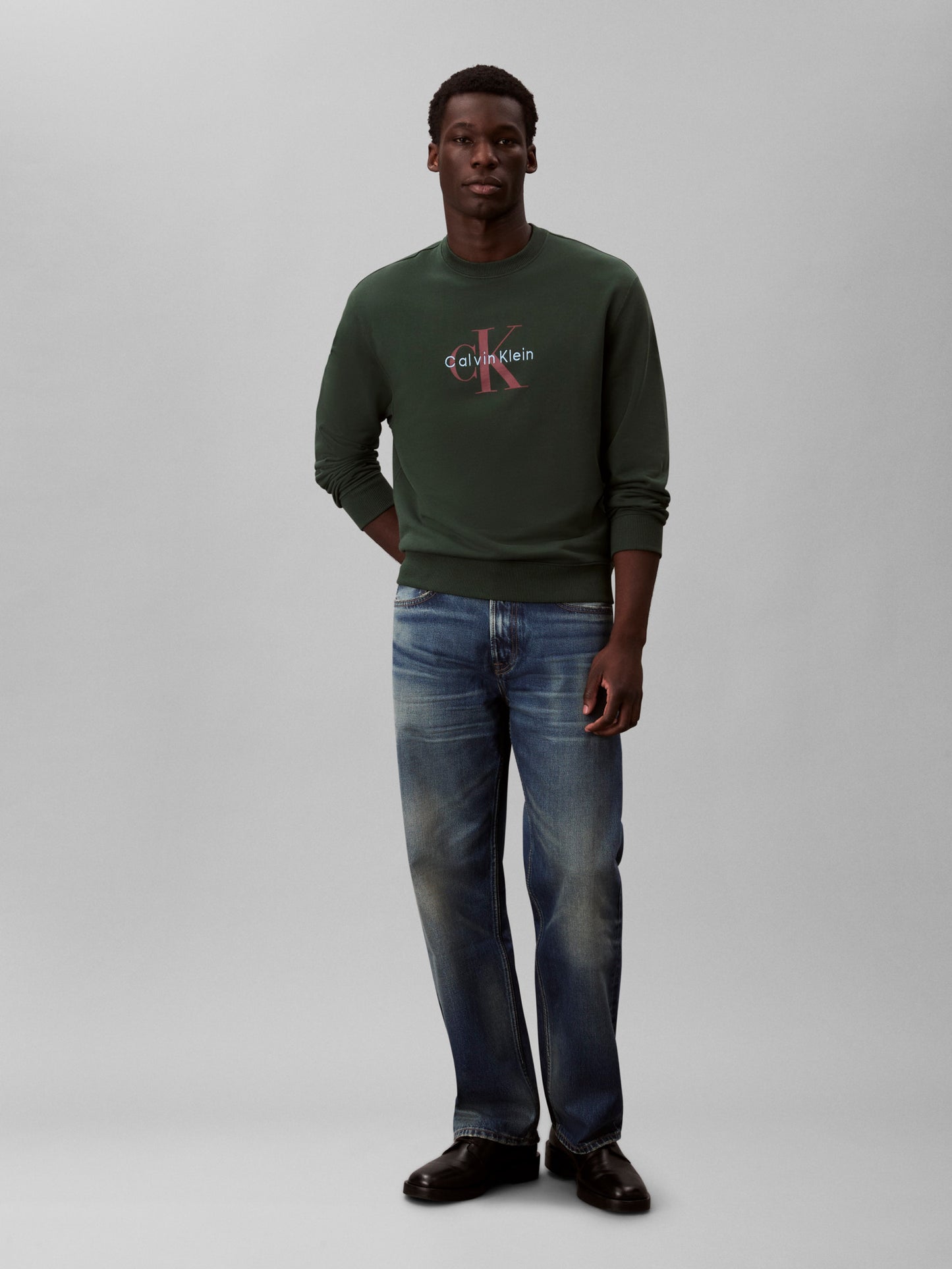 Terry Monologo Cotton Sweatshirt - Sycamore