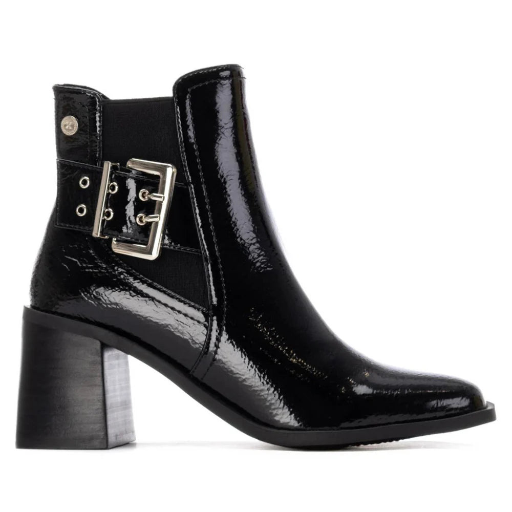 XTI 144315 Black Buckle Boot