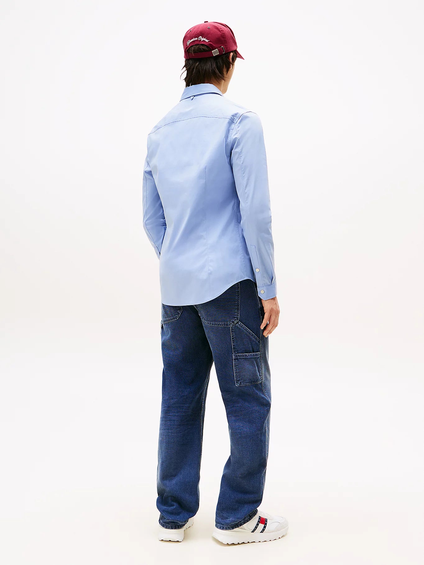 Slim Fit Poplin Shirt - Lavender Lustre