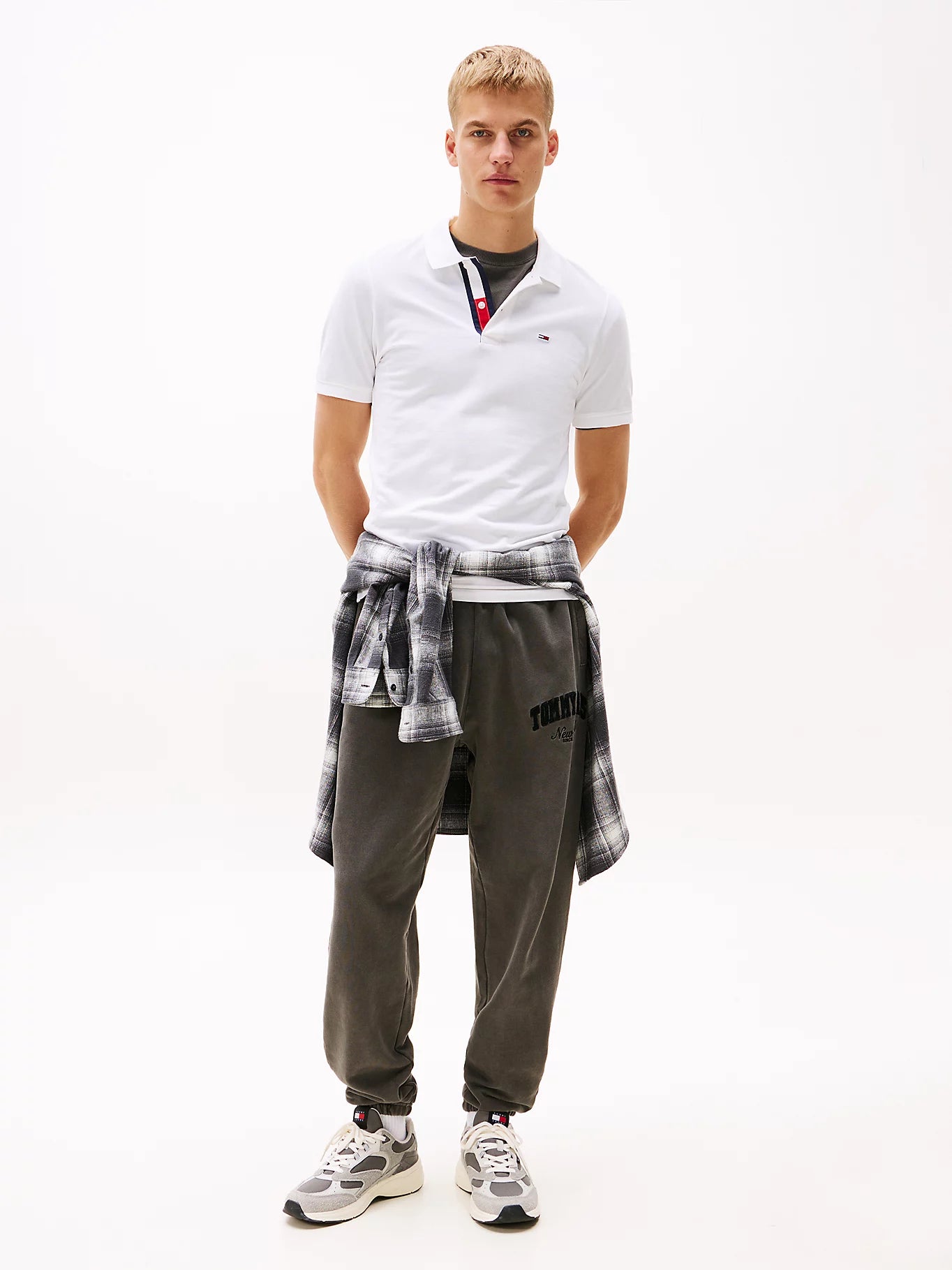Pure Cotton Slim Fit Polo Shirt - White