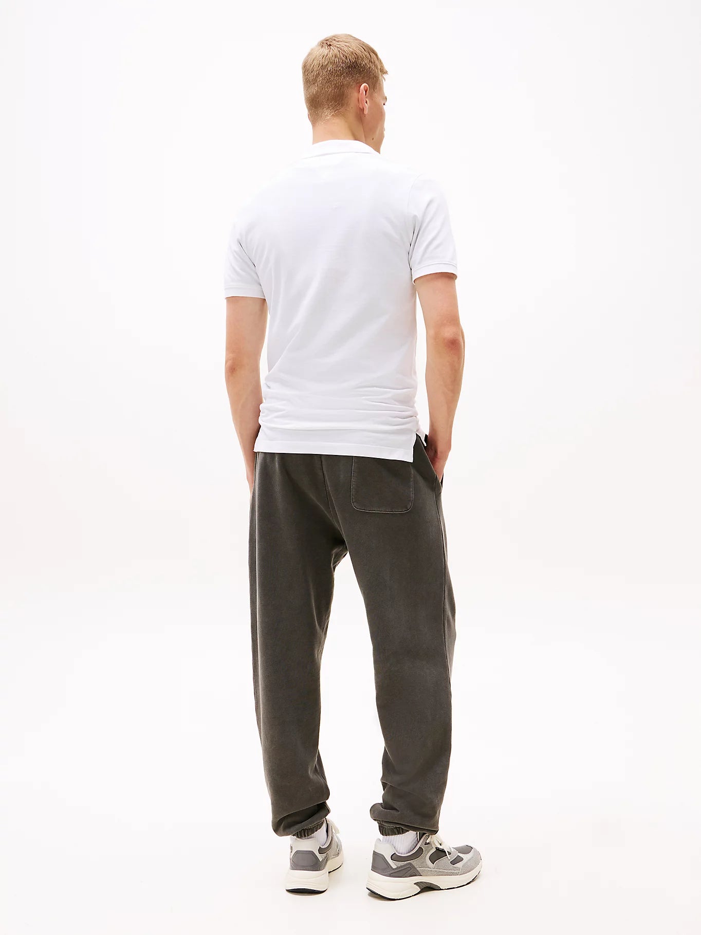 Pure Cotton Slim Fit Polo Shirt - White