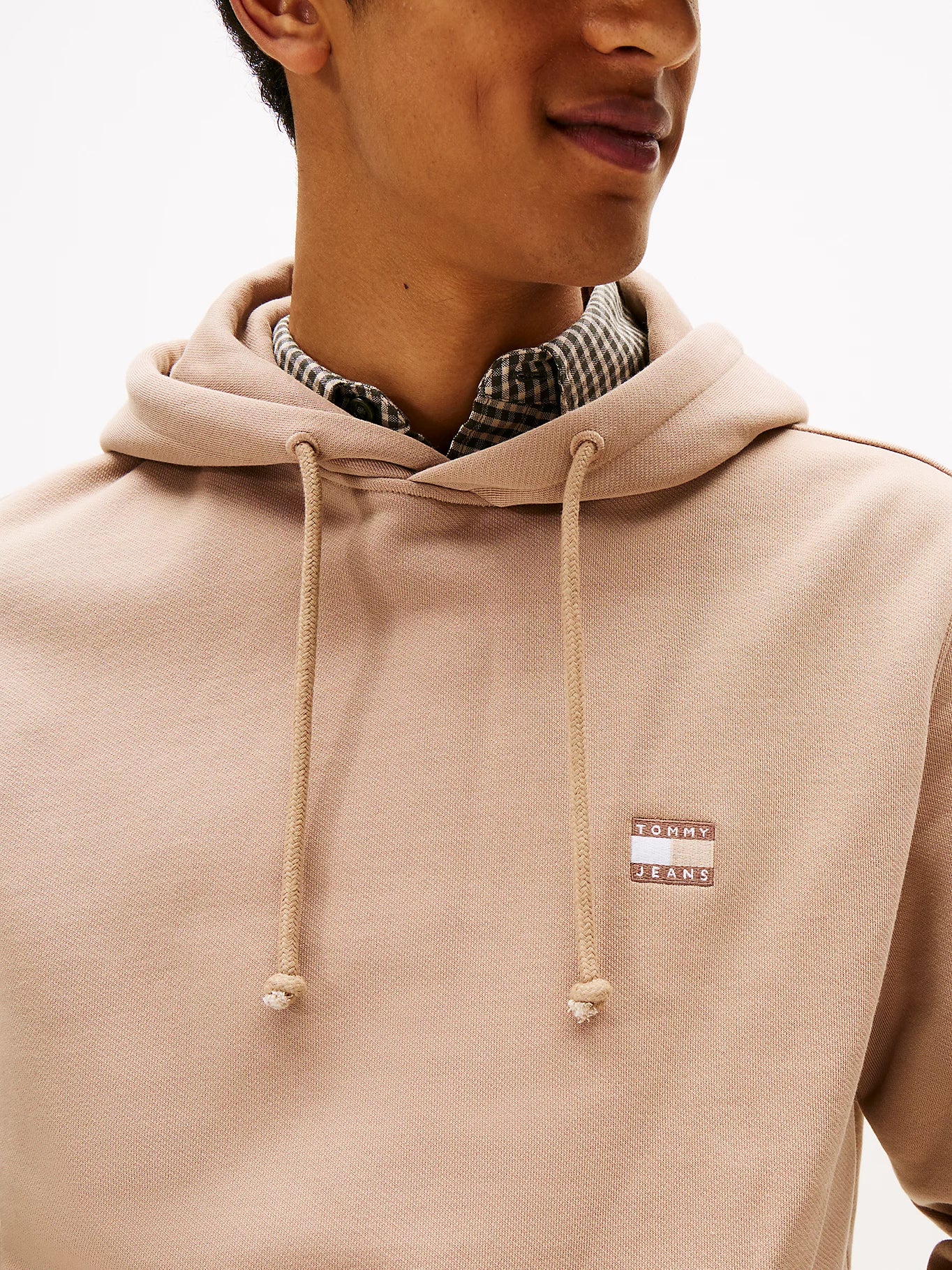 Regular Badge Hoodie - Costal Taupe Tonal