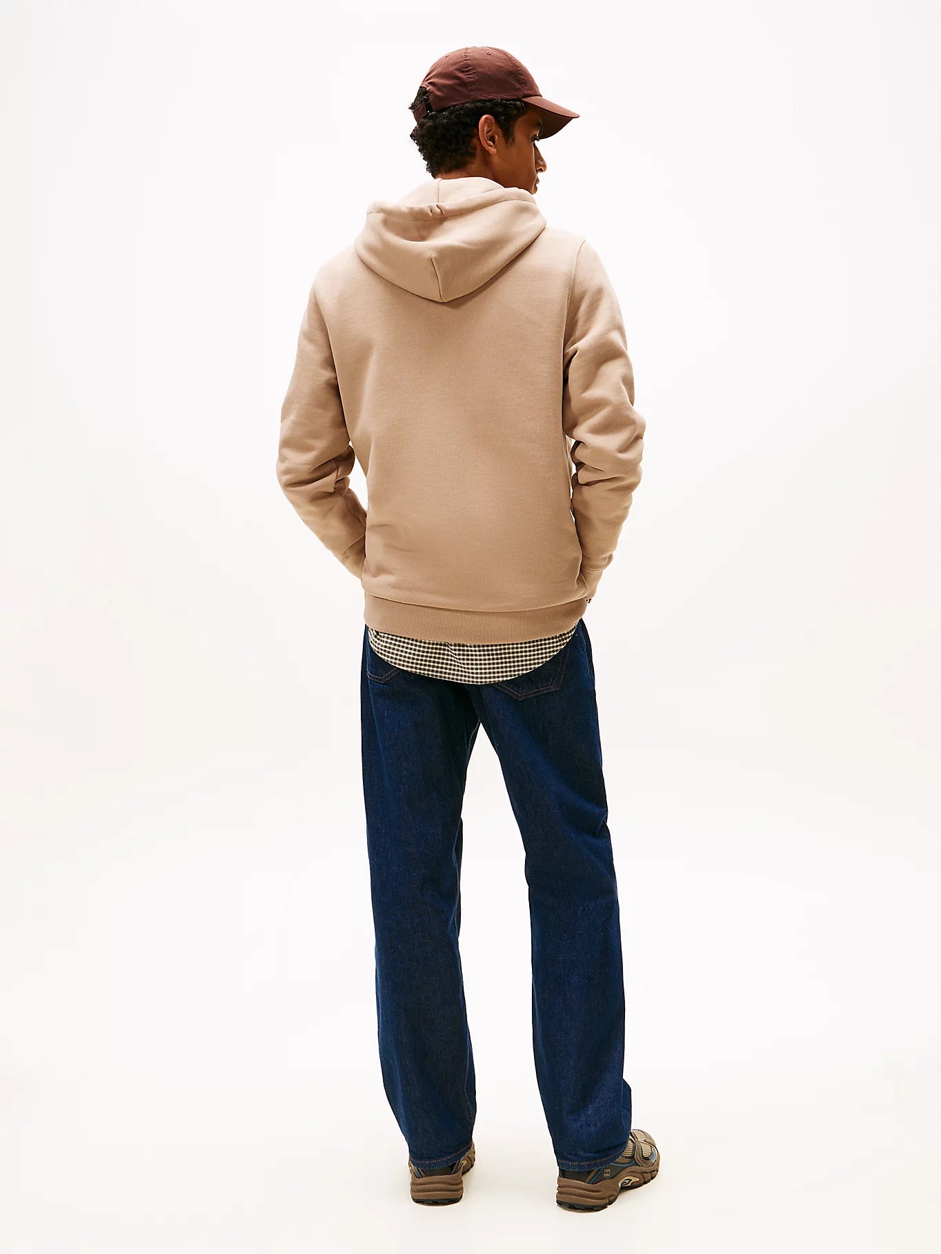 Regular Badge Hoodie - Costal Taupe Tonal