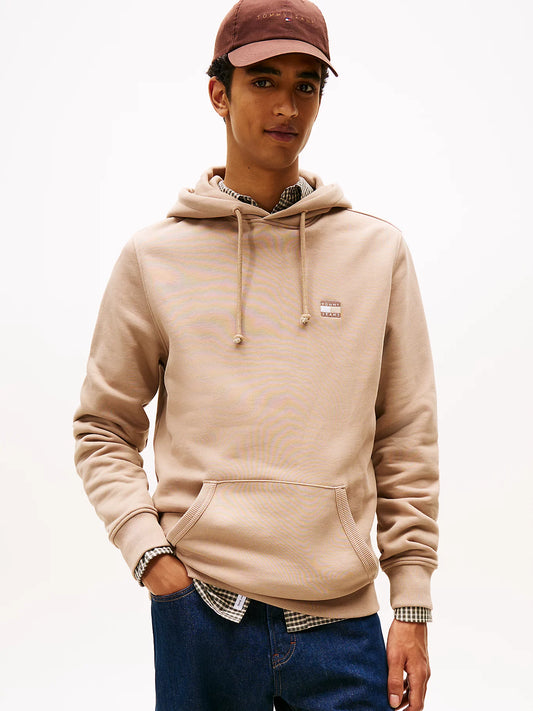 Regular Badge Hoodie - Costal Taupe Tonal