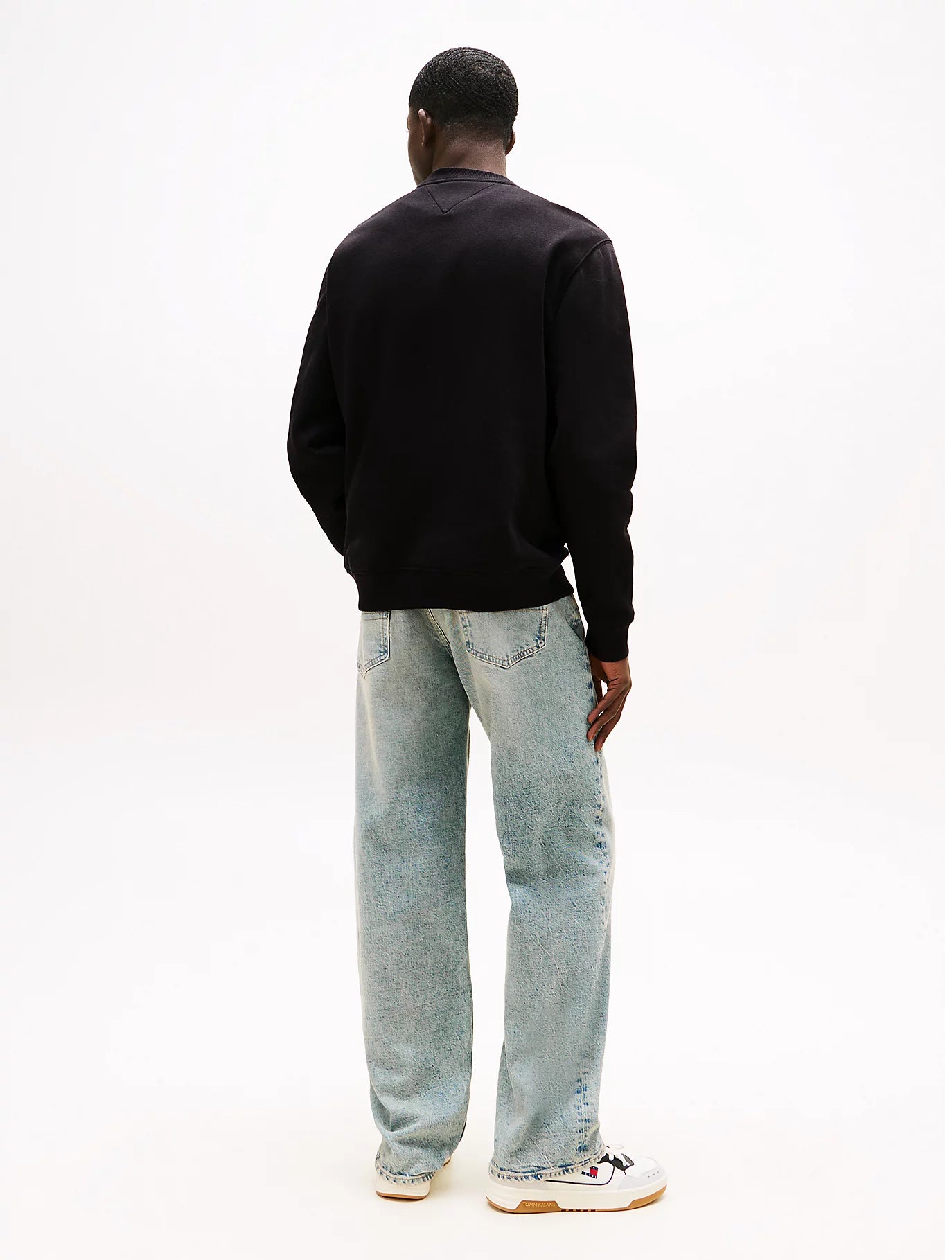 Brushed Fleece Sweatshirt - Black