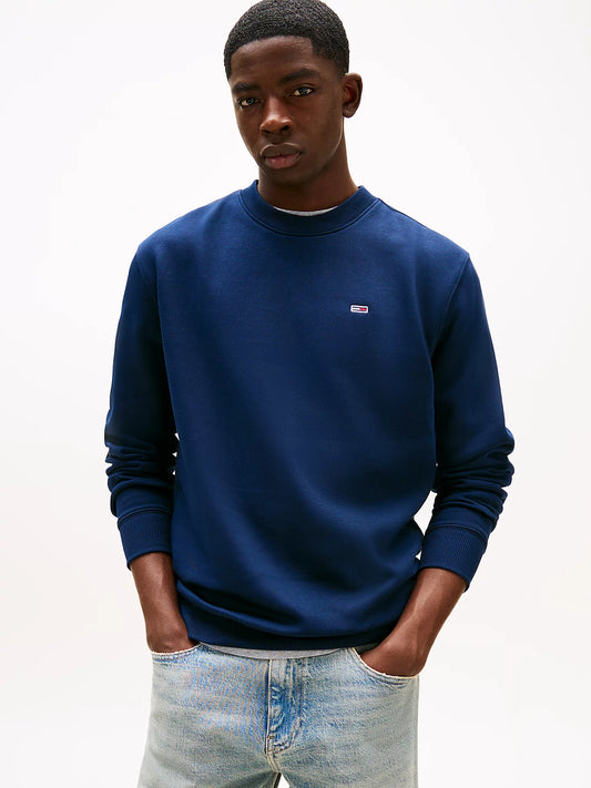 Brushed Fleece Sweatshirt - Dark Night Navy