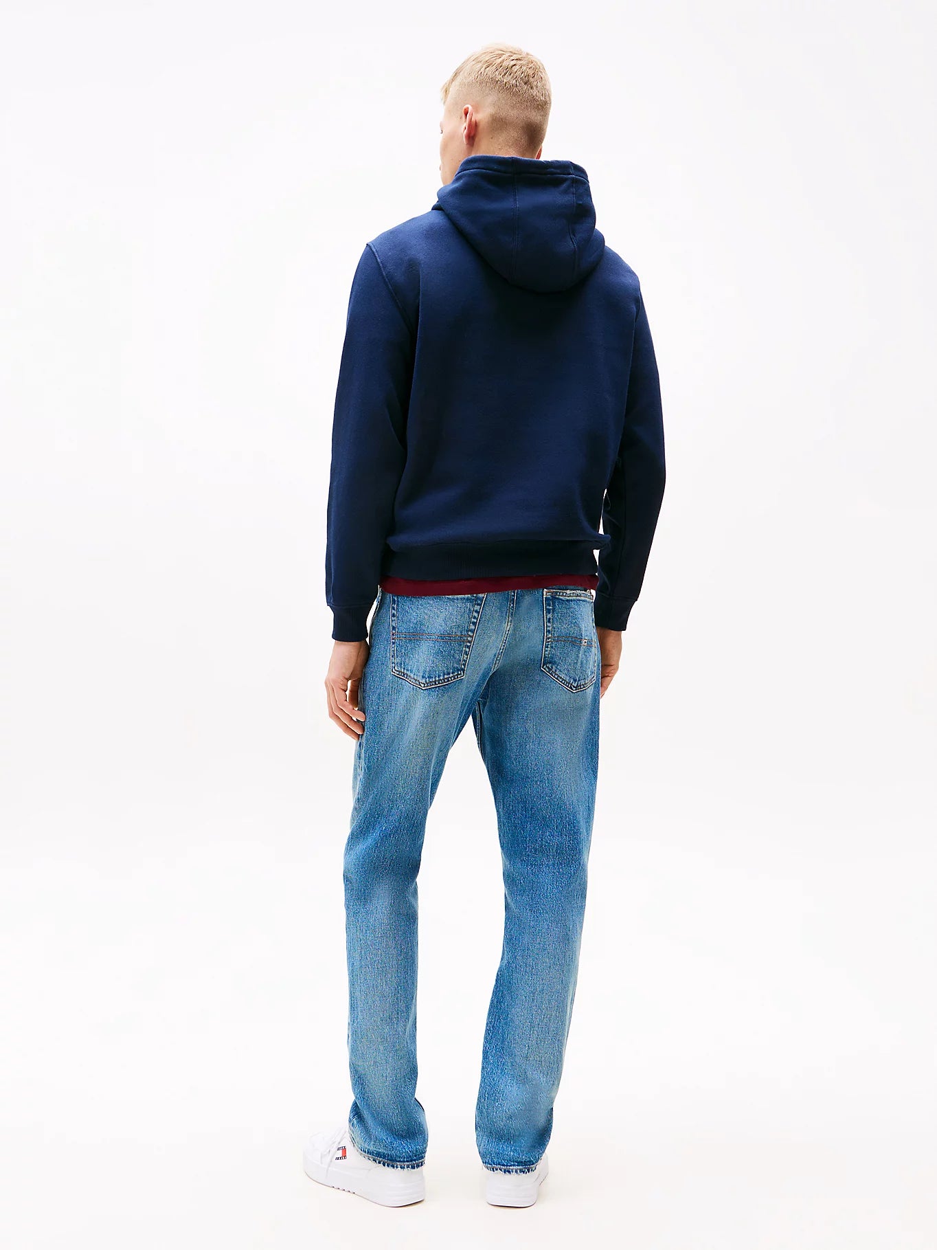 Brushed Fleece Hoody - Dark Night Navy