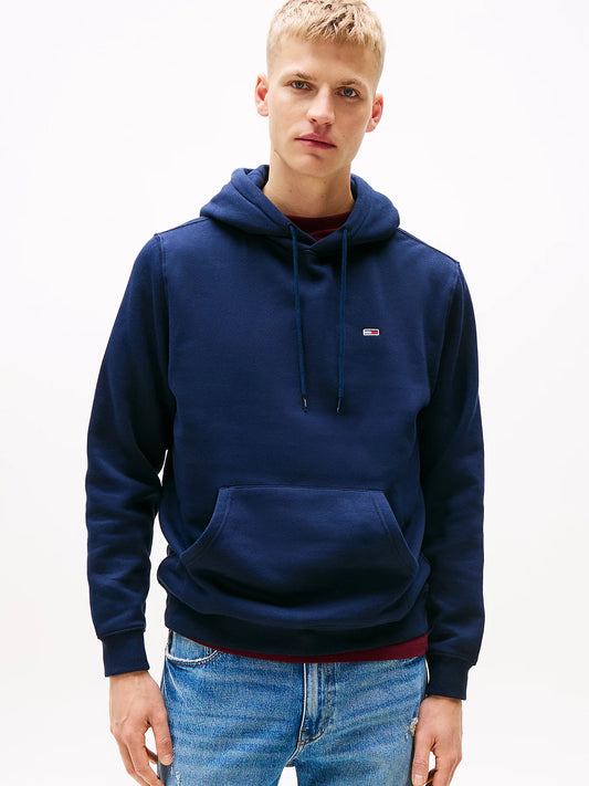 Brushed Fleece Hoody - Dark Night Navy