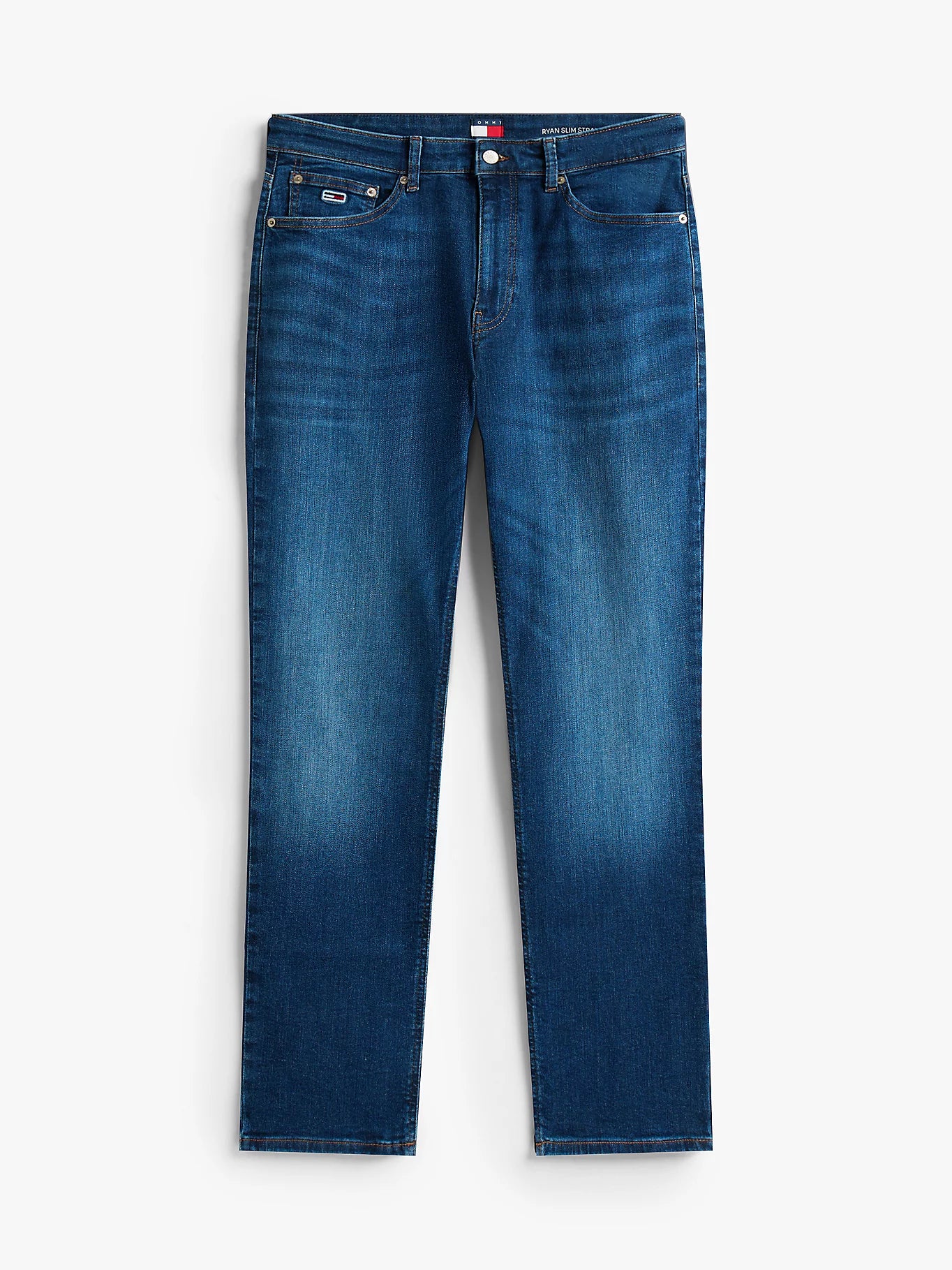 Ryan Faded Slim Straight Leg Jeans - Denim Dark