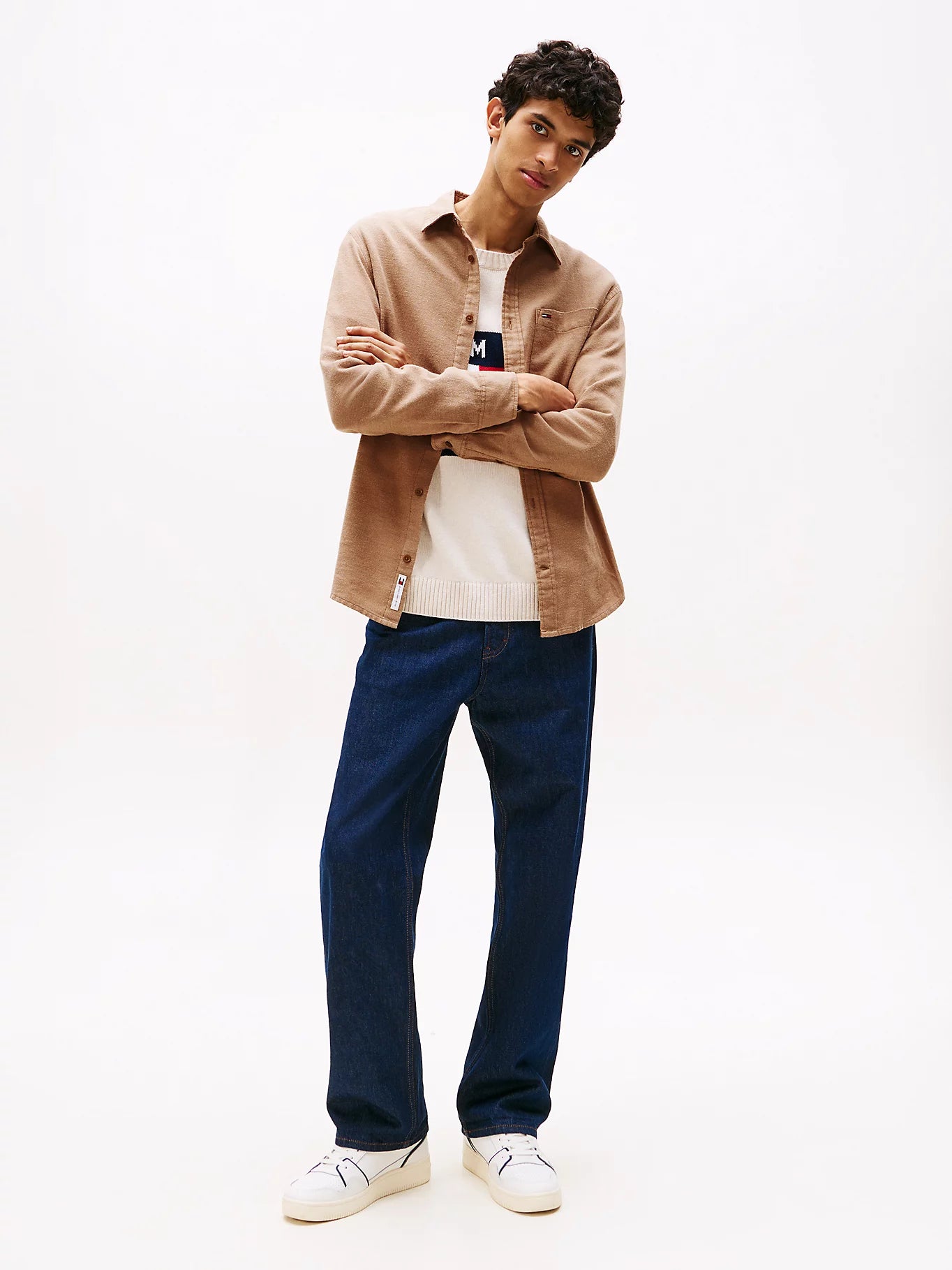 Regular Fit Flannel Shirt - Pecan Nut