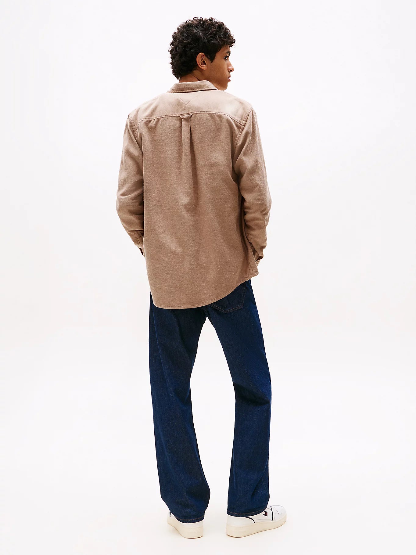 Regular Fit Flannel Shirt - Pecan Nut