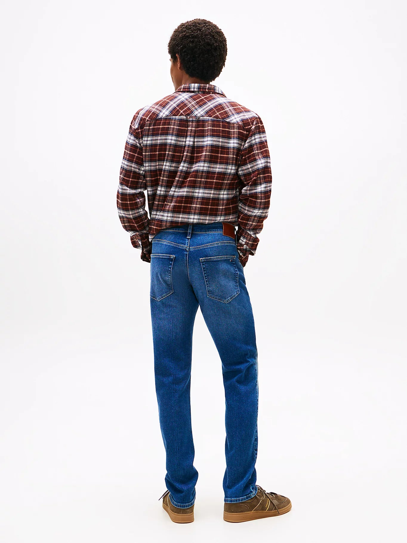 Scanton Faded Slim Jeans - Denim Dark