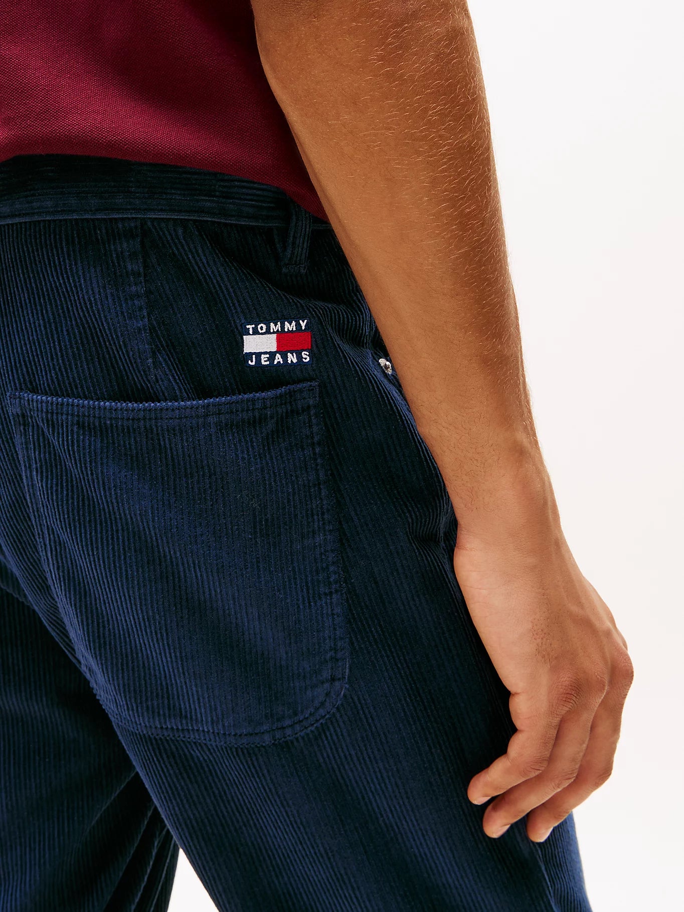 Ryan Slim Corduroy Chinos - Dark Blue