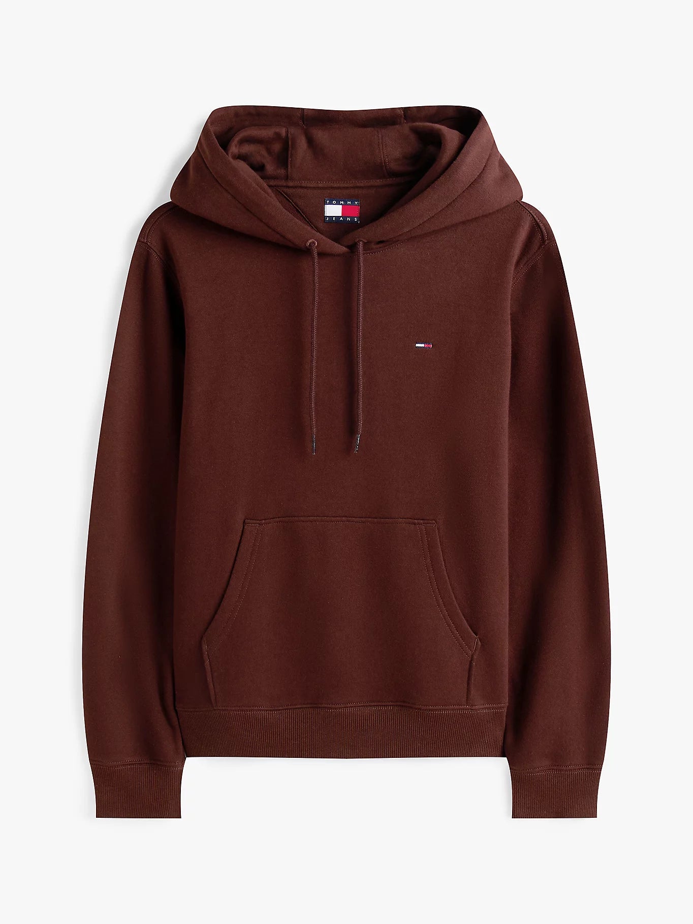Flag Embroidery Drawstring Hoody
