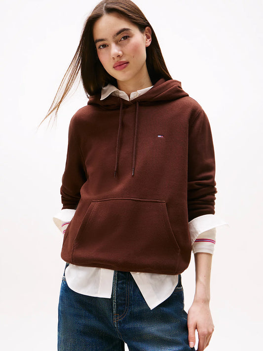 Flag Embroidery Drawstring Hoody