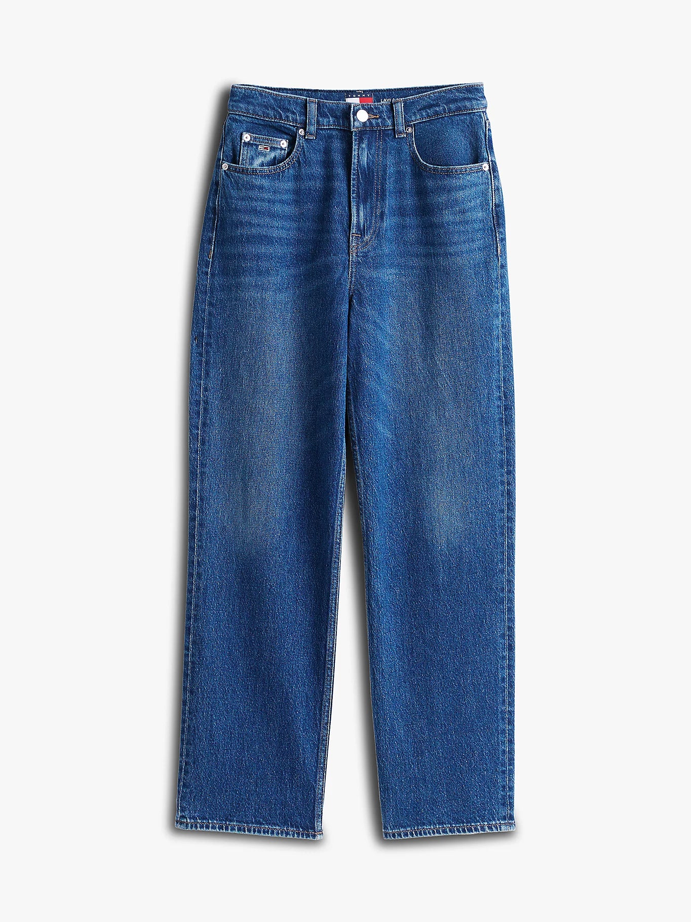 Slim Straight Leg Jeans - Denim Dark