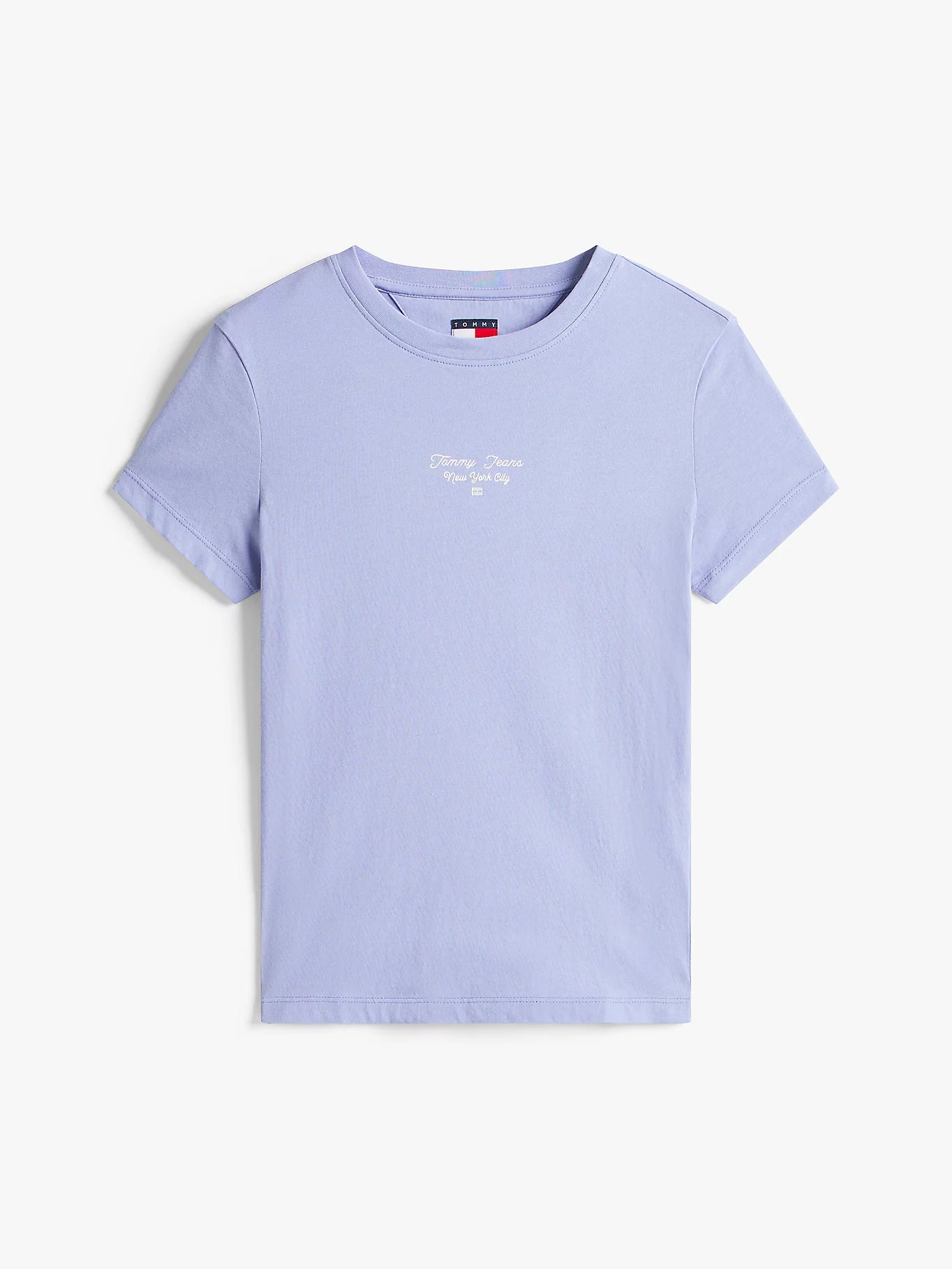 Logo Jersey Slim T-Shirt - Vintage Iris