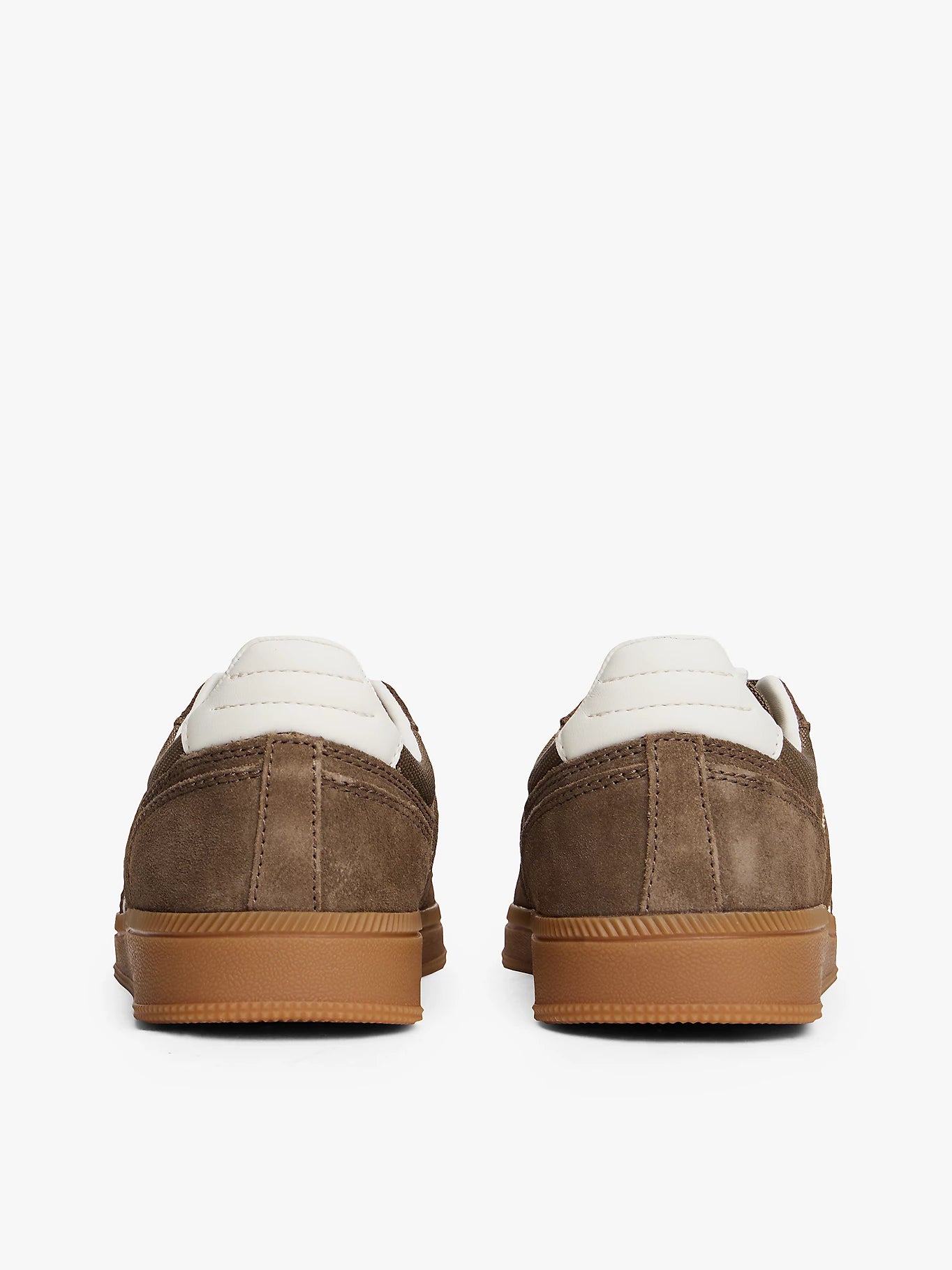 The Greenwich Suede Mixed Texture Trainers - Homestead