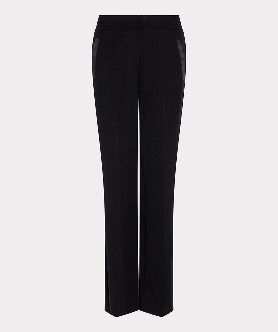 EsQualo Wide Modal Joggers - Black