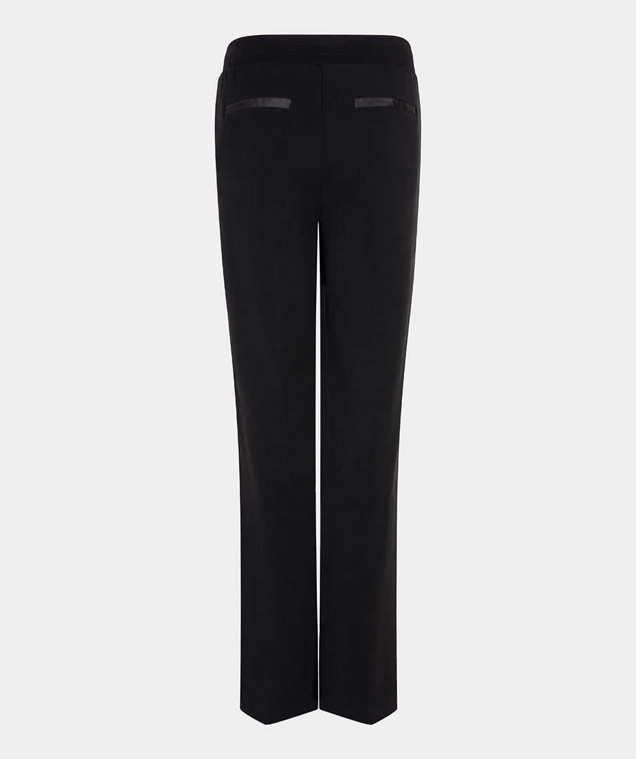 EsQualo Wide Modal Joggers - Black