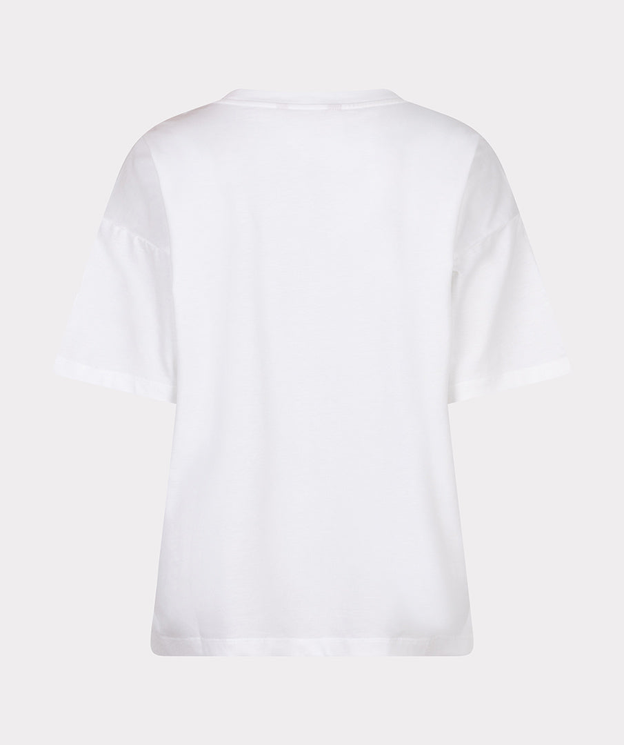 EsQualo Monogram T-Shirt - White