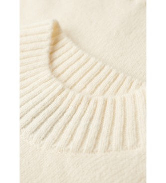 Essential Mock Neck Jumper - Bright Cream