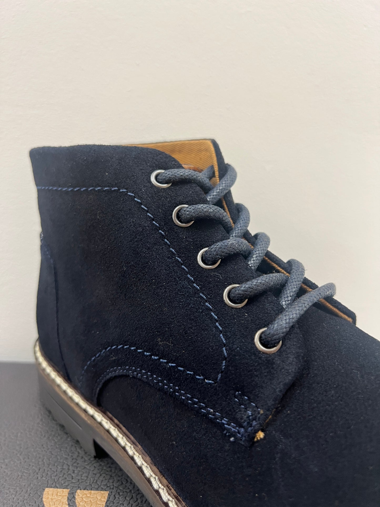 Sloane - Brooks Desert Boot - Navy