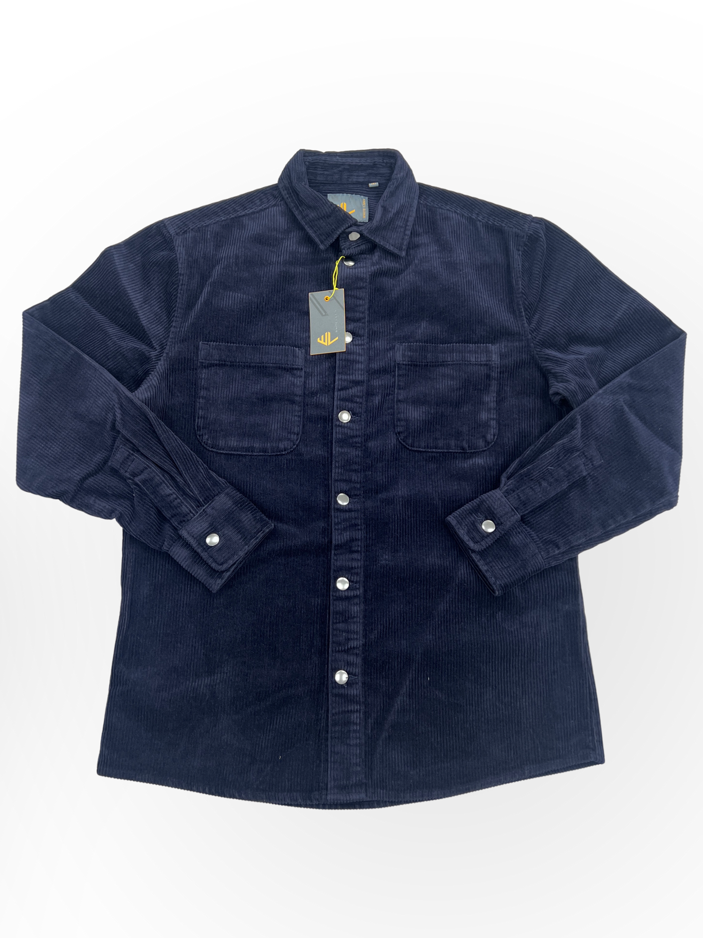 Cohen Cord Overshirt - Navy