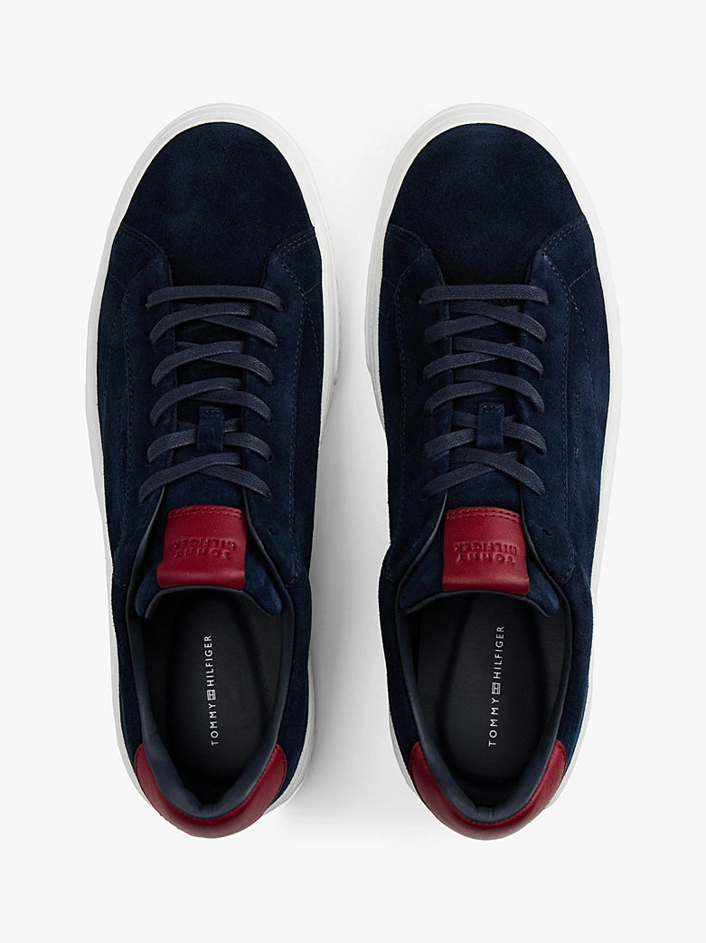 Premium Suede Cupsole Trainers - Desert Sky