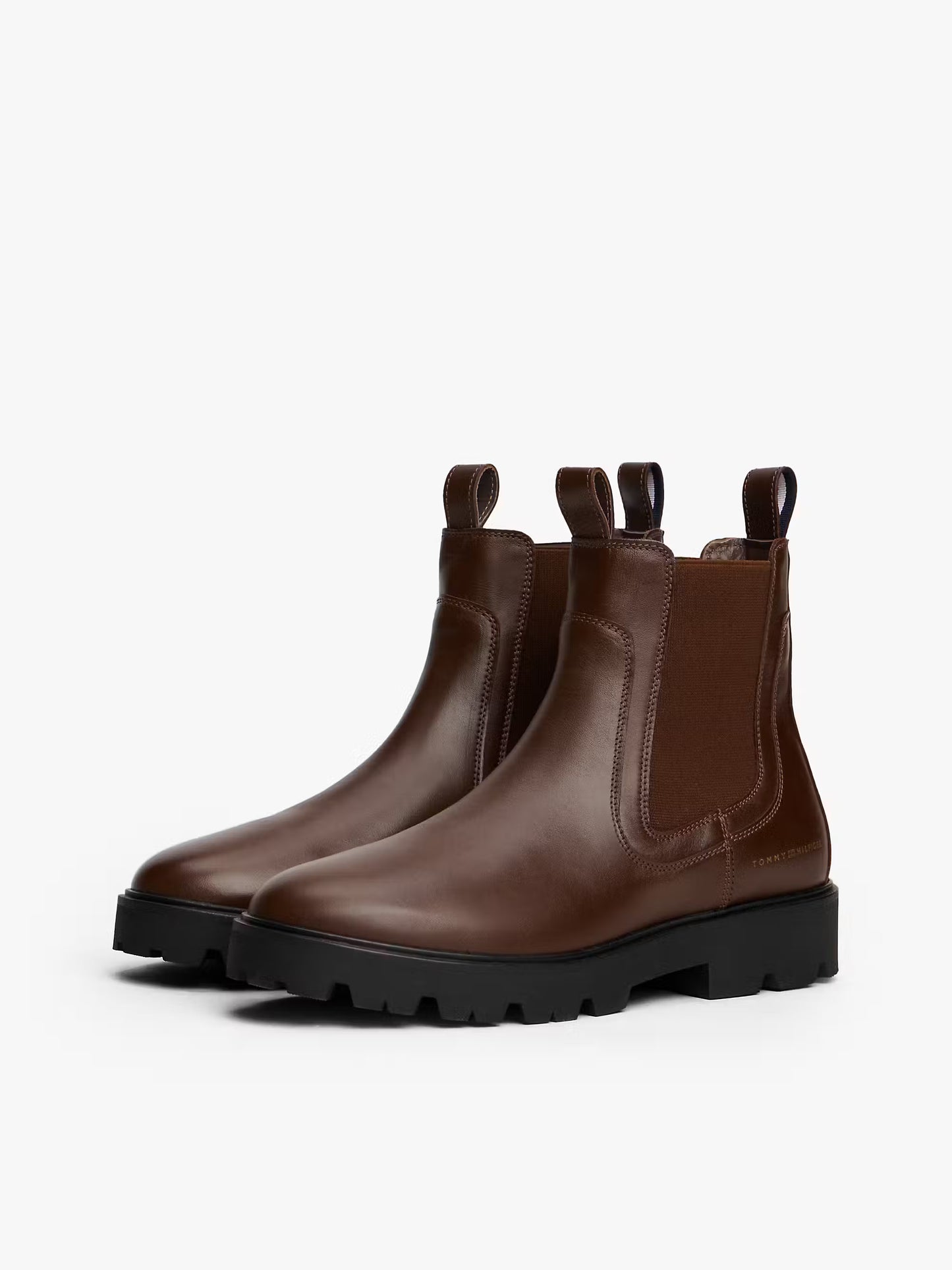 Leather Low Chelsea Boot - Legacy Brown