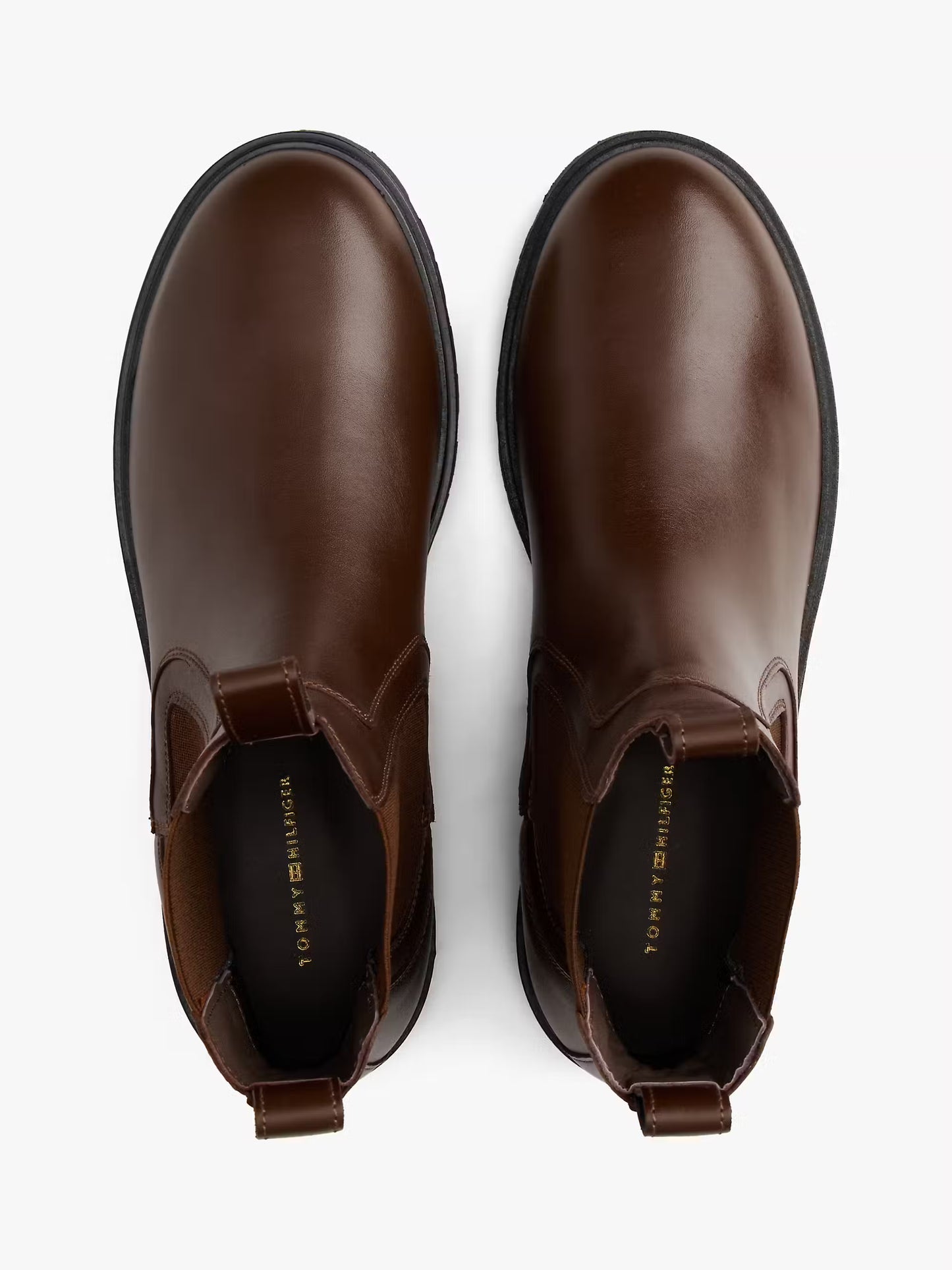 Leather Low Chelsea Boot - Legacy Brown