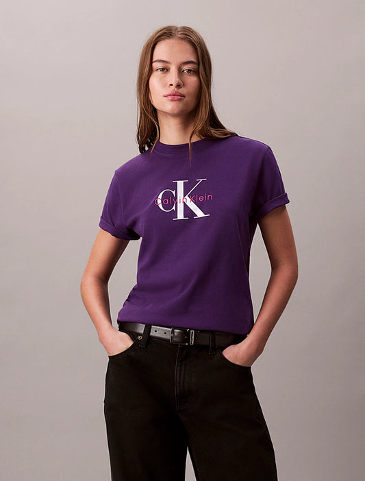 CK Monogram Logo Tee - Acai