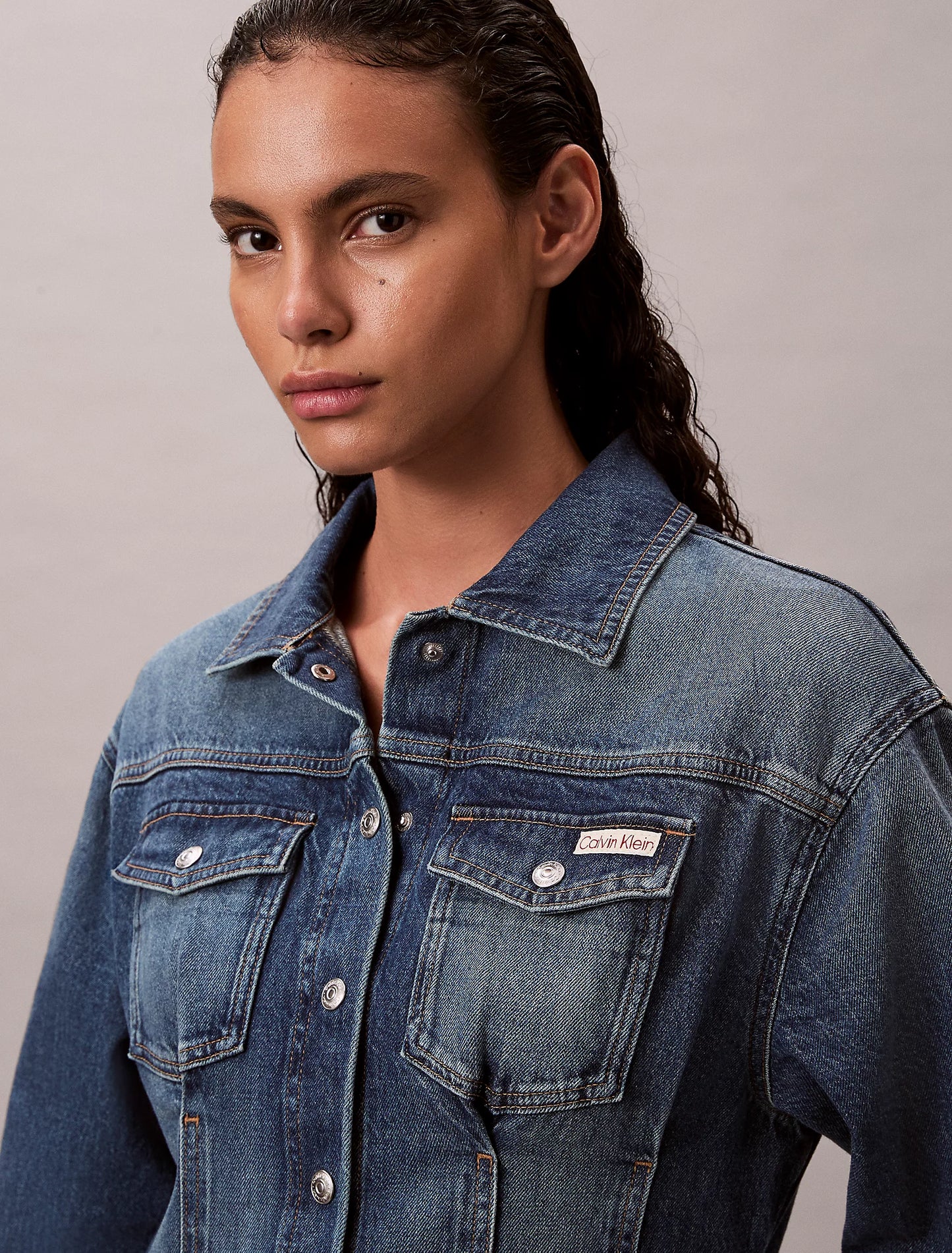 Denim Shirt Dress - Cold Springs