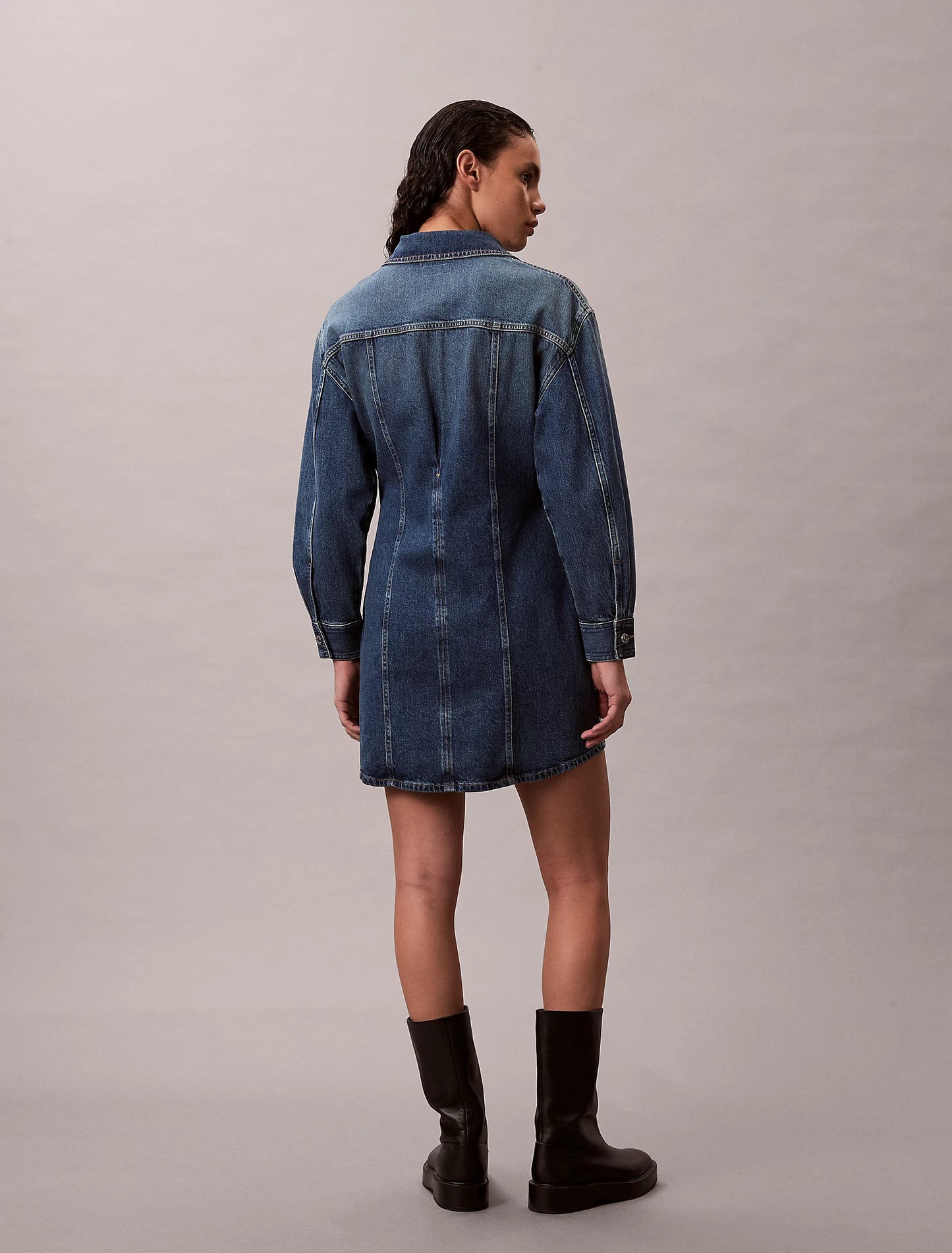 Denim Shirt Dress - Cold Springs